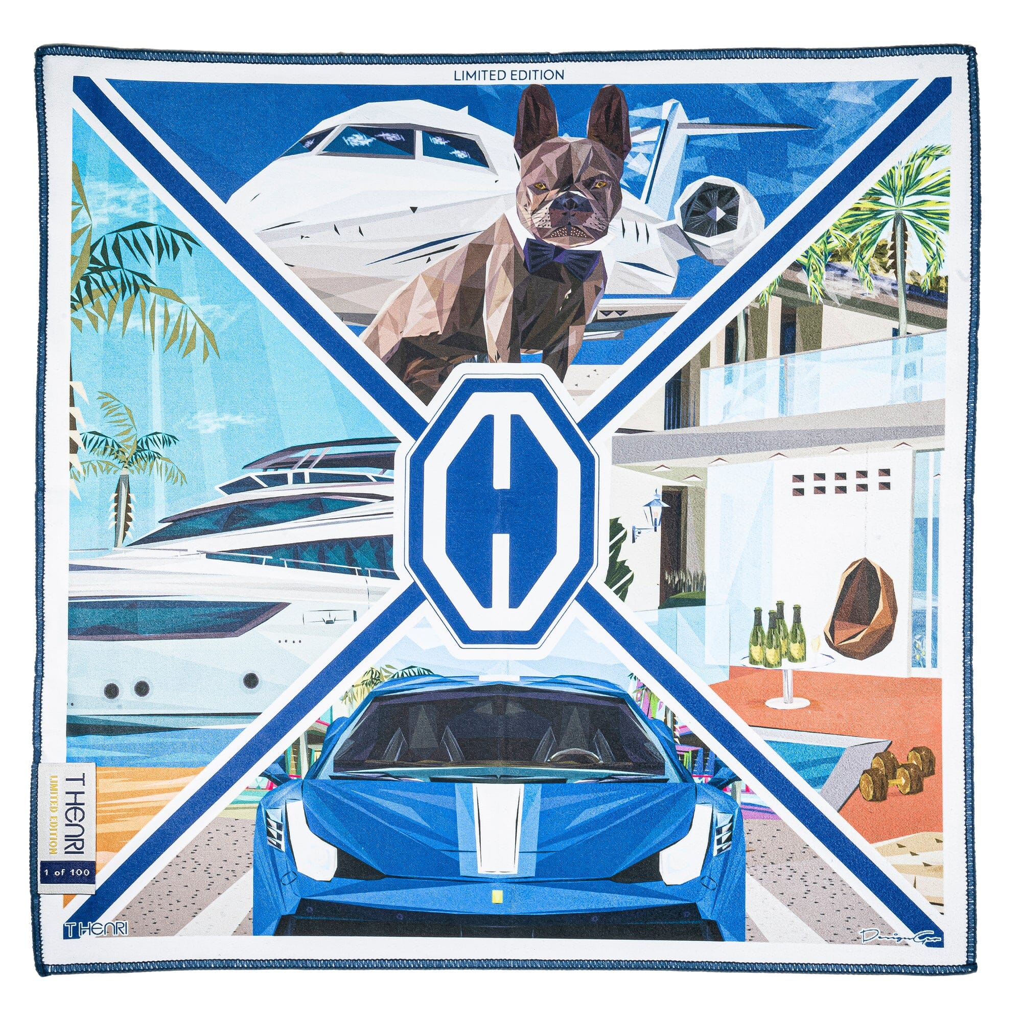 T HENRI Collectors Cloth - Etér - Limited Edition Trunks T HENRI