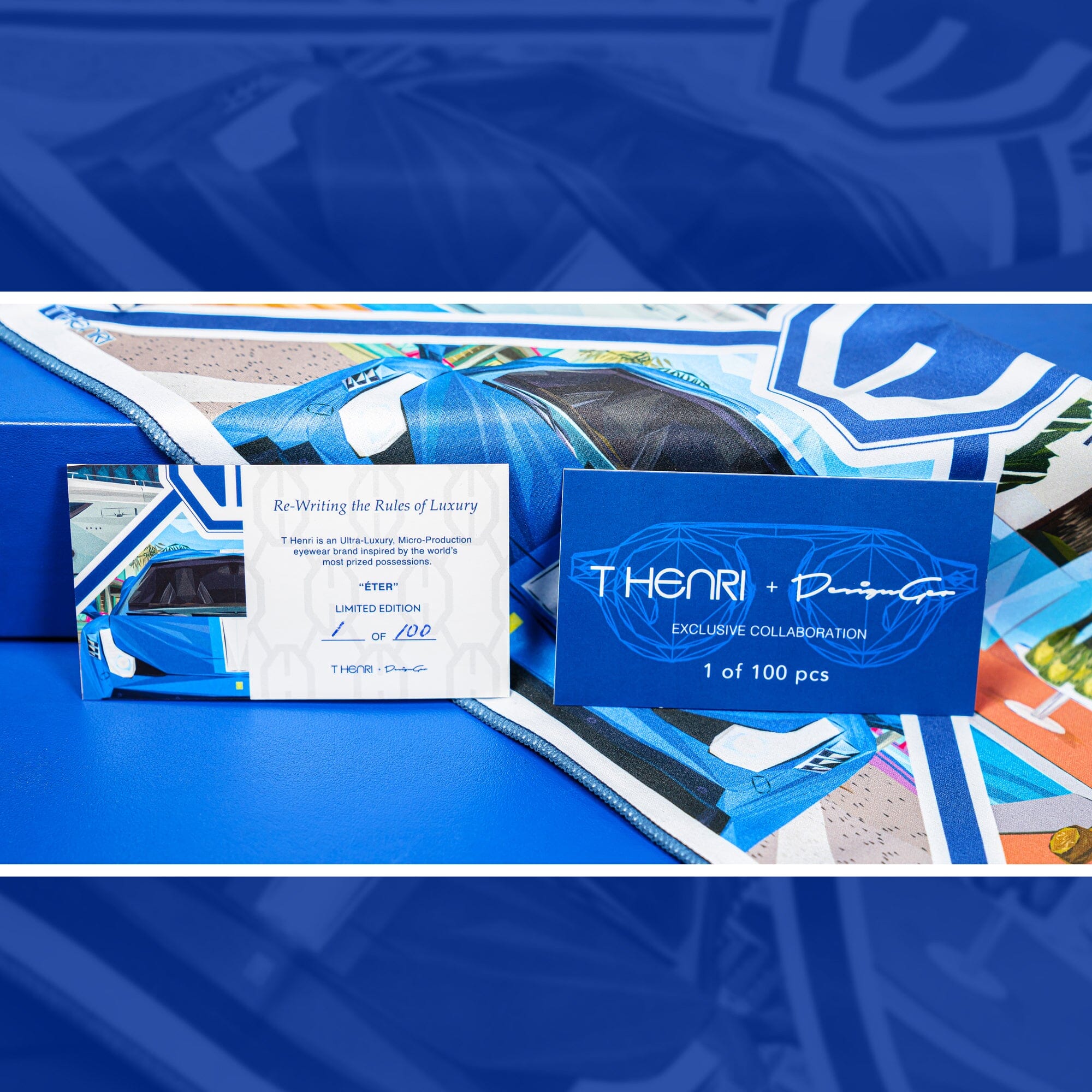 T HENRI Collectors Cloth - Etér - Limited Edition Trunks T HENRI