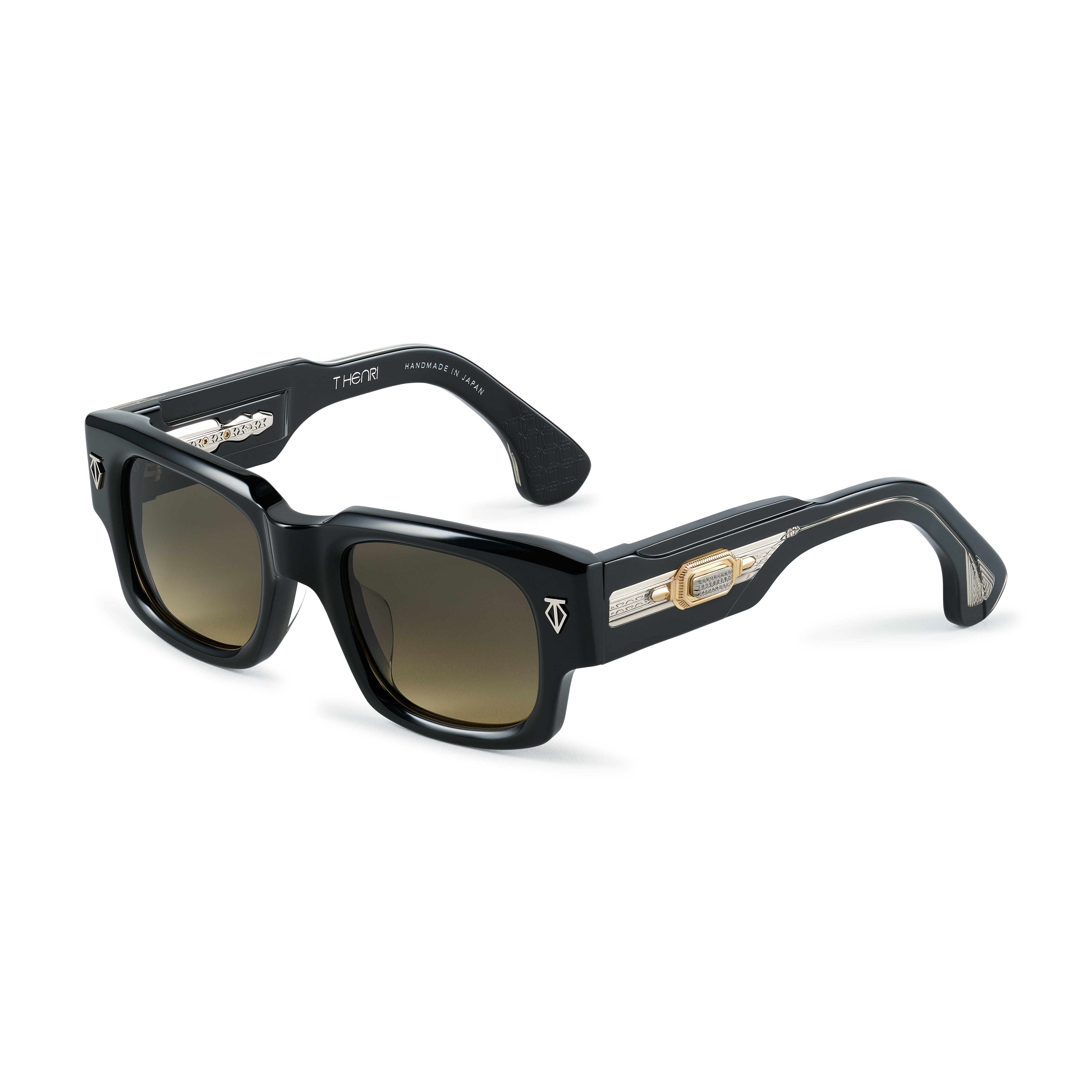 DUSENBERG White Diamond Edition 54 Sunglasses T HENRI 
