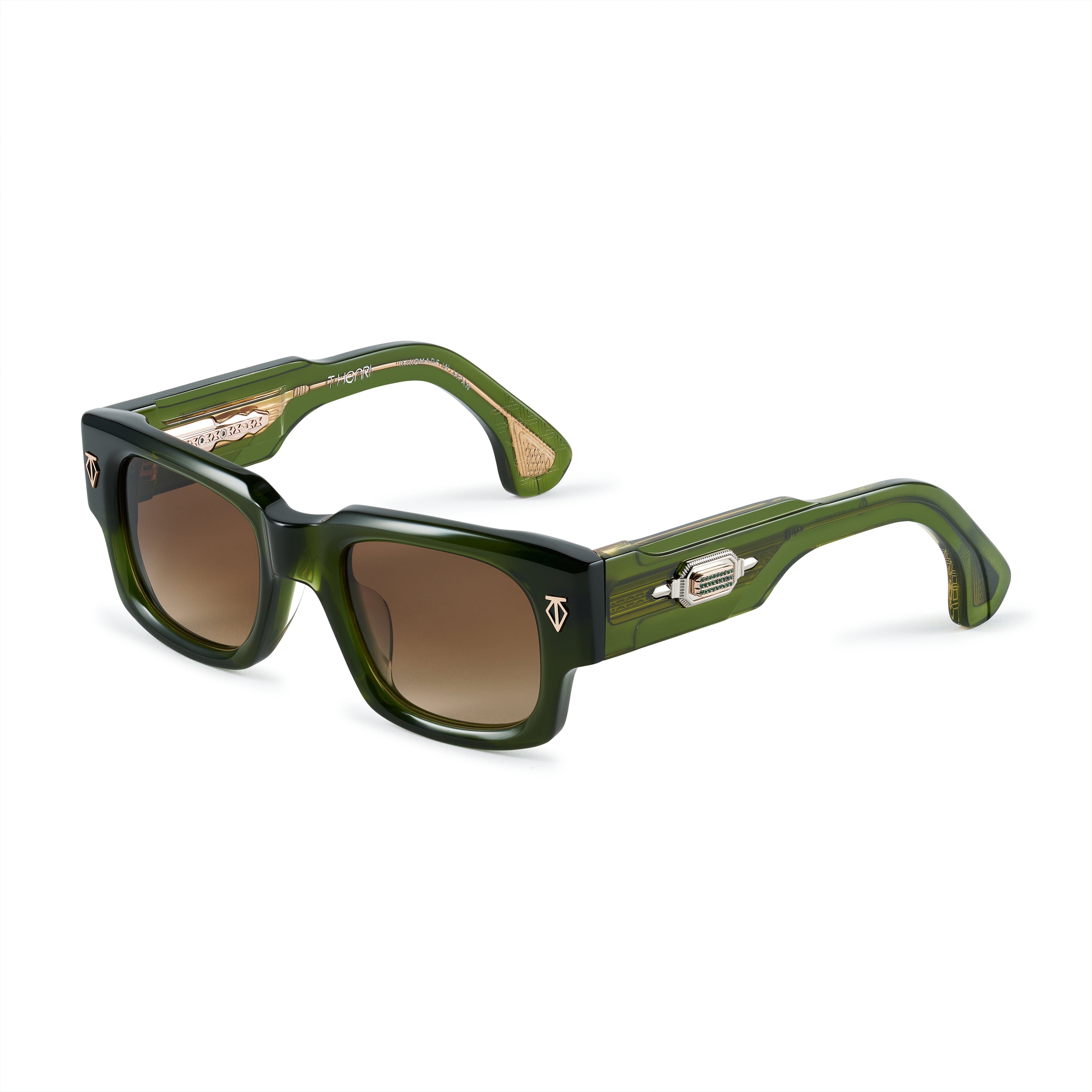 DUSENBERG Emerald Edition 54 Sunglasses T HENRI 