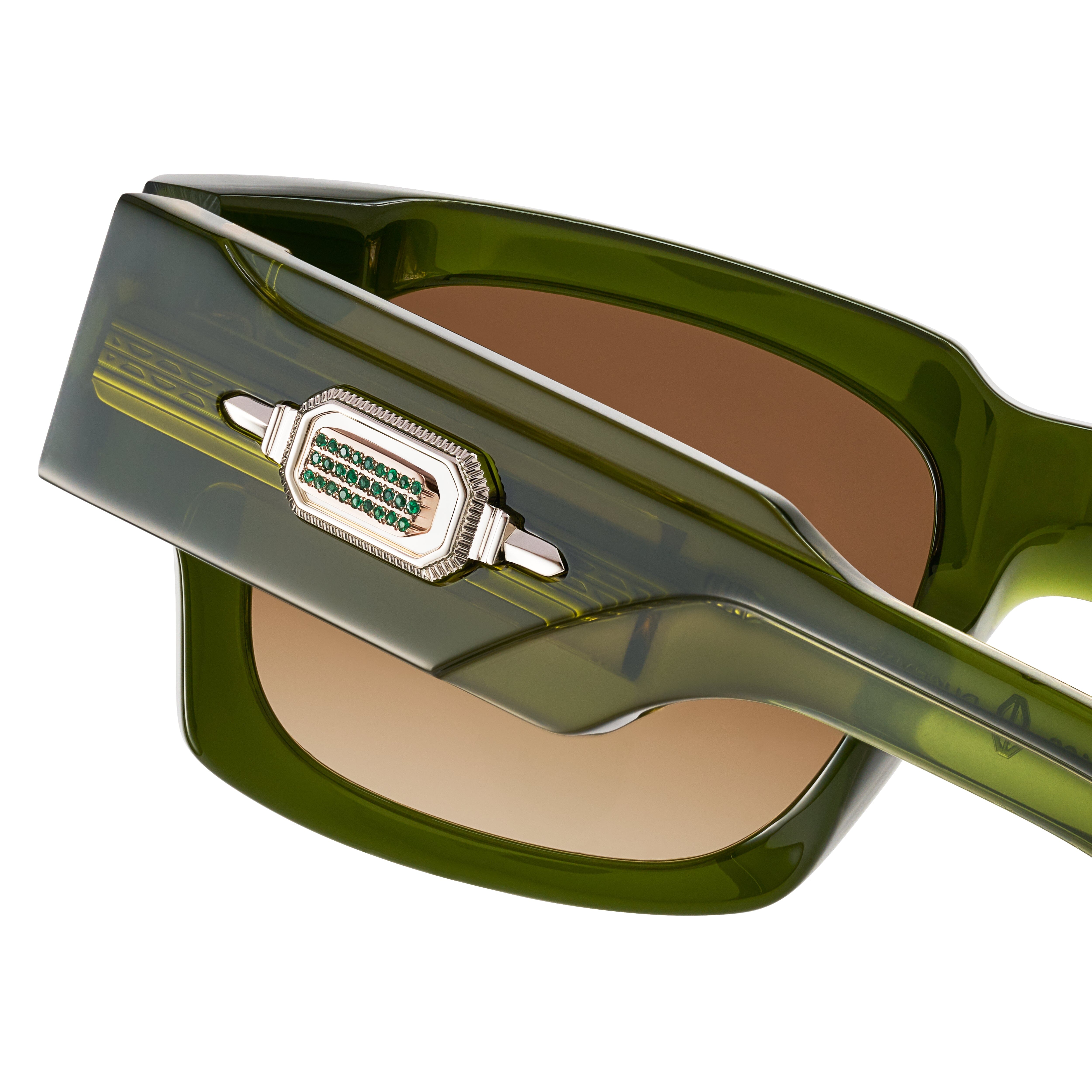 DUSENBERG Emerald Edition 54 Sunglasses T HENRI 