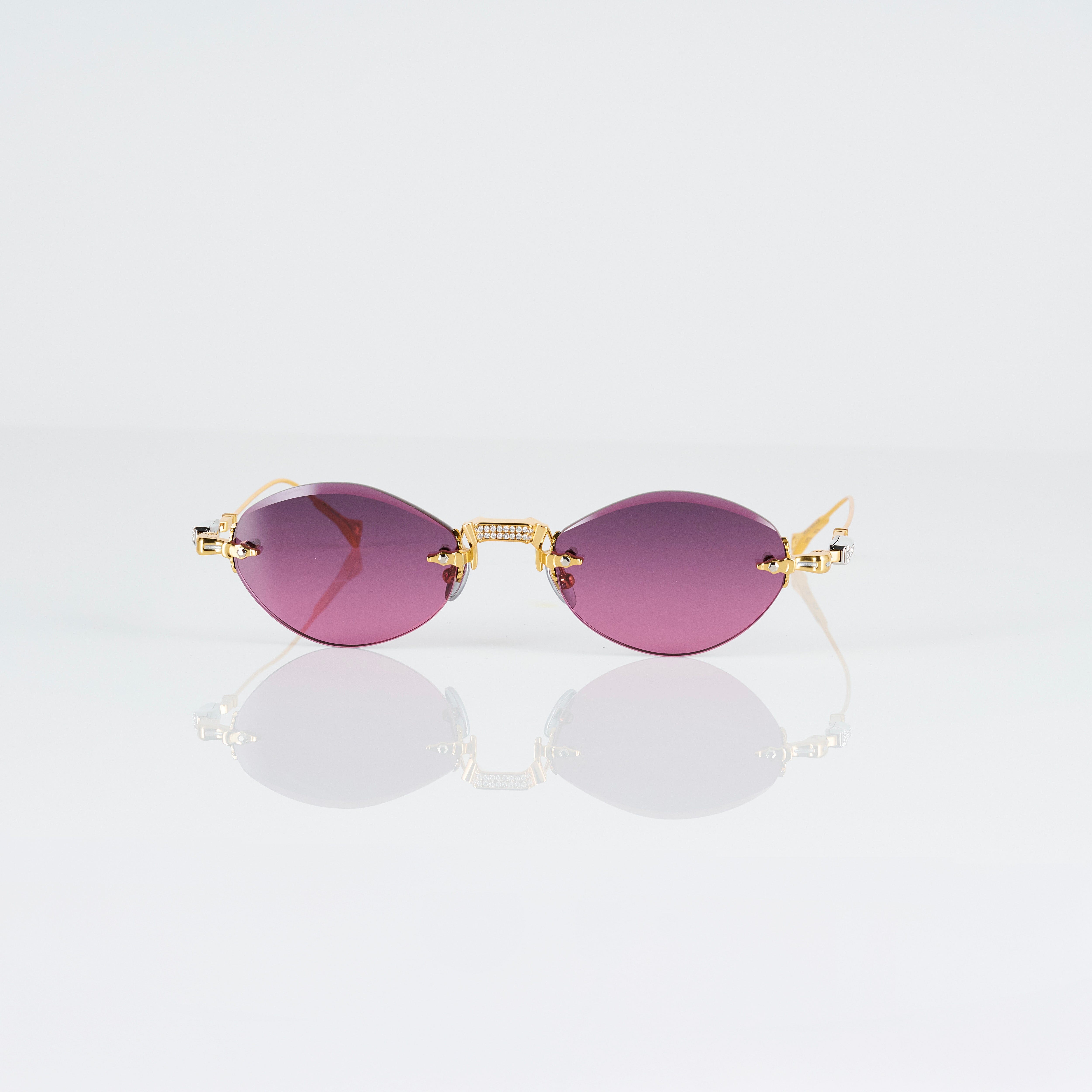 MOONBEAM | BESPOKE JEWEL FRAME | Midnight Opus Sunglasses T HENRI 