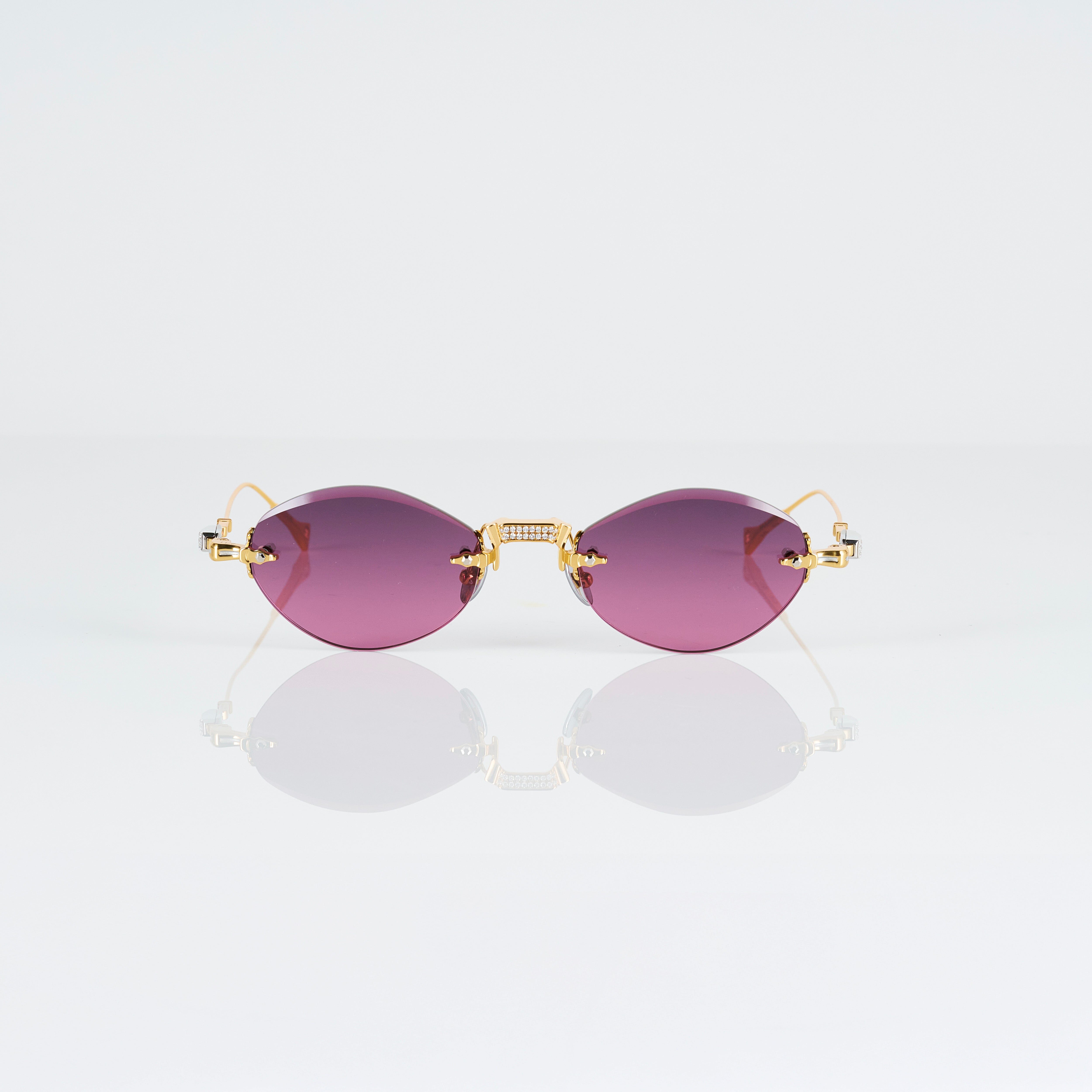 MOONBEAM | BESPOKE JEWEL FRAME | Midnight Opus Sunglasses T HENRI 